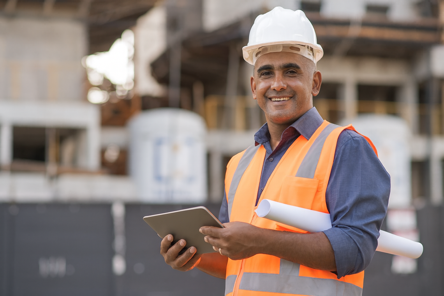 Construction site technology integration